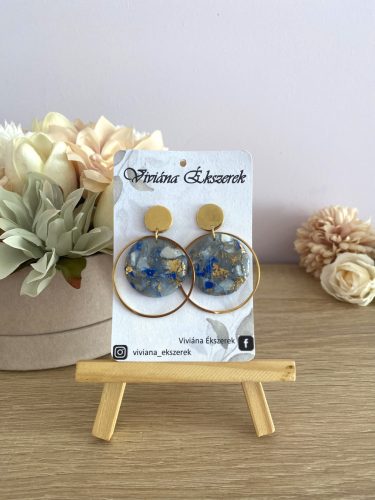 Kék márvány-Arany